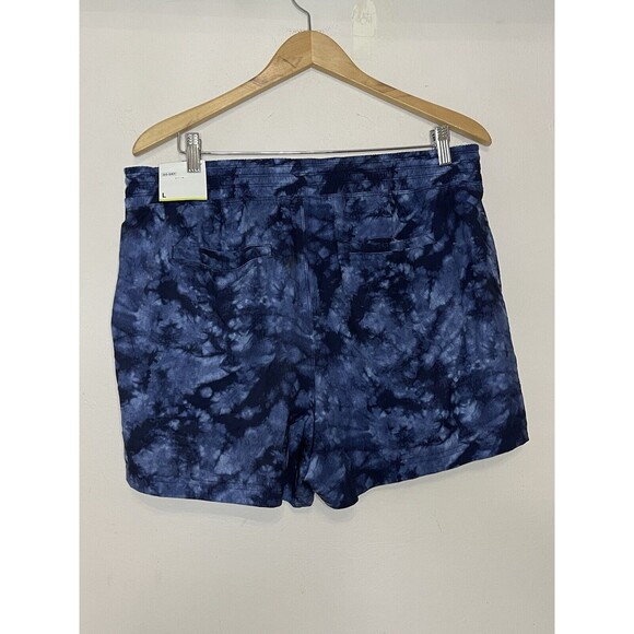 Old Navy Active Go-Dry Women's Shorts Large Blue 3.5" Inseam NWT Pockets - Picture 7 of 7